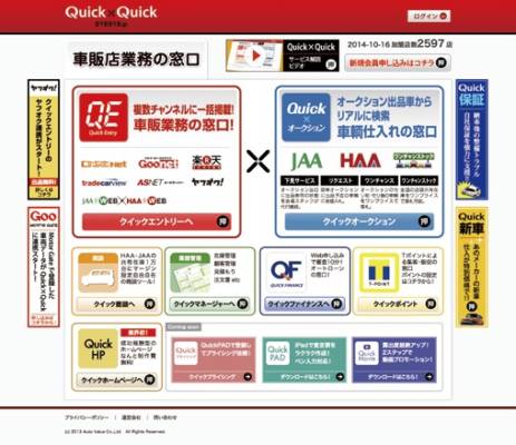 販売強化から仕入れ、客注対応まで　Quick×Quick